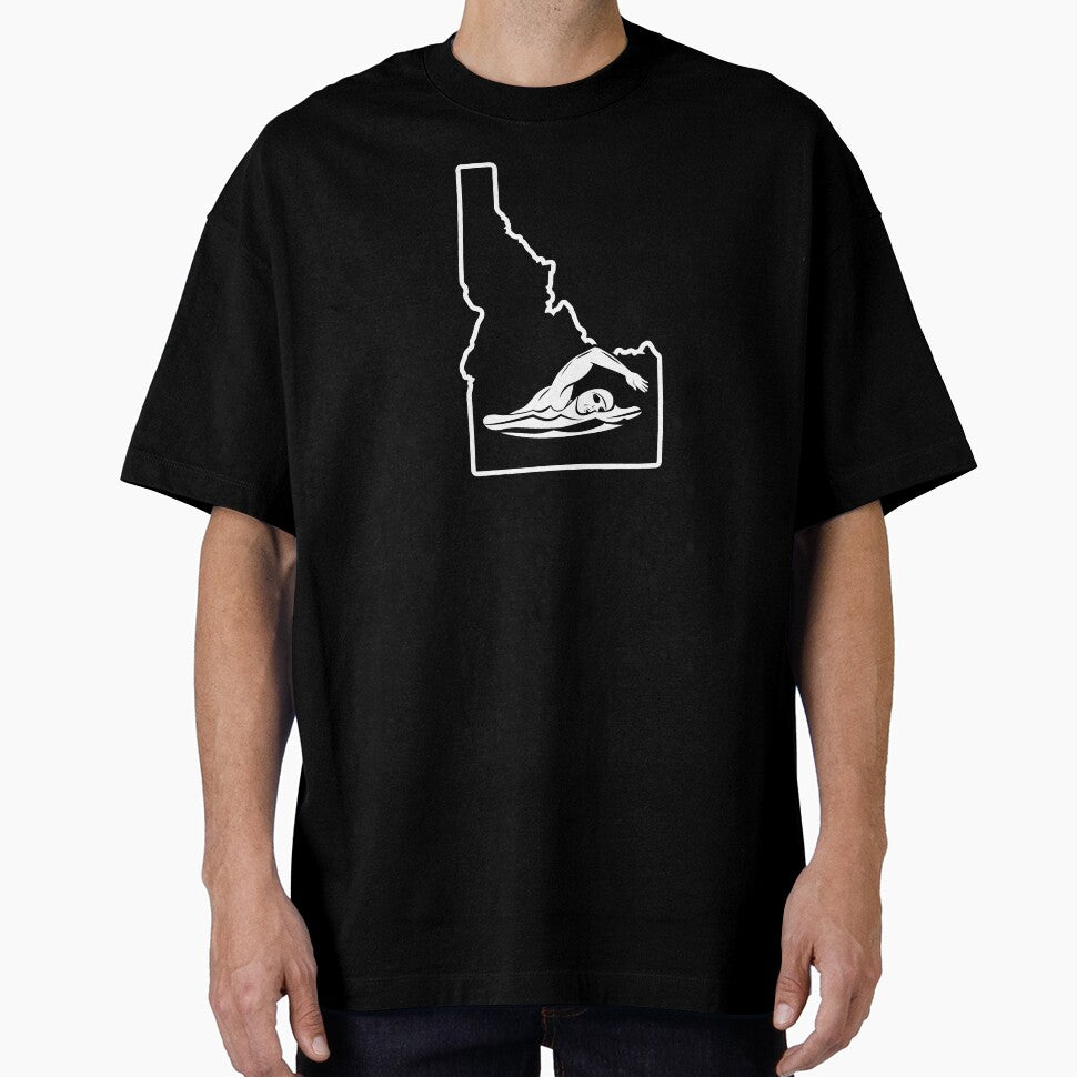 Swimming T Shirts Idaho Swimmer Clothing by shoppzee