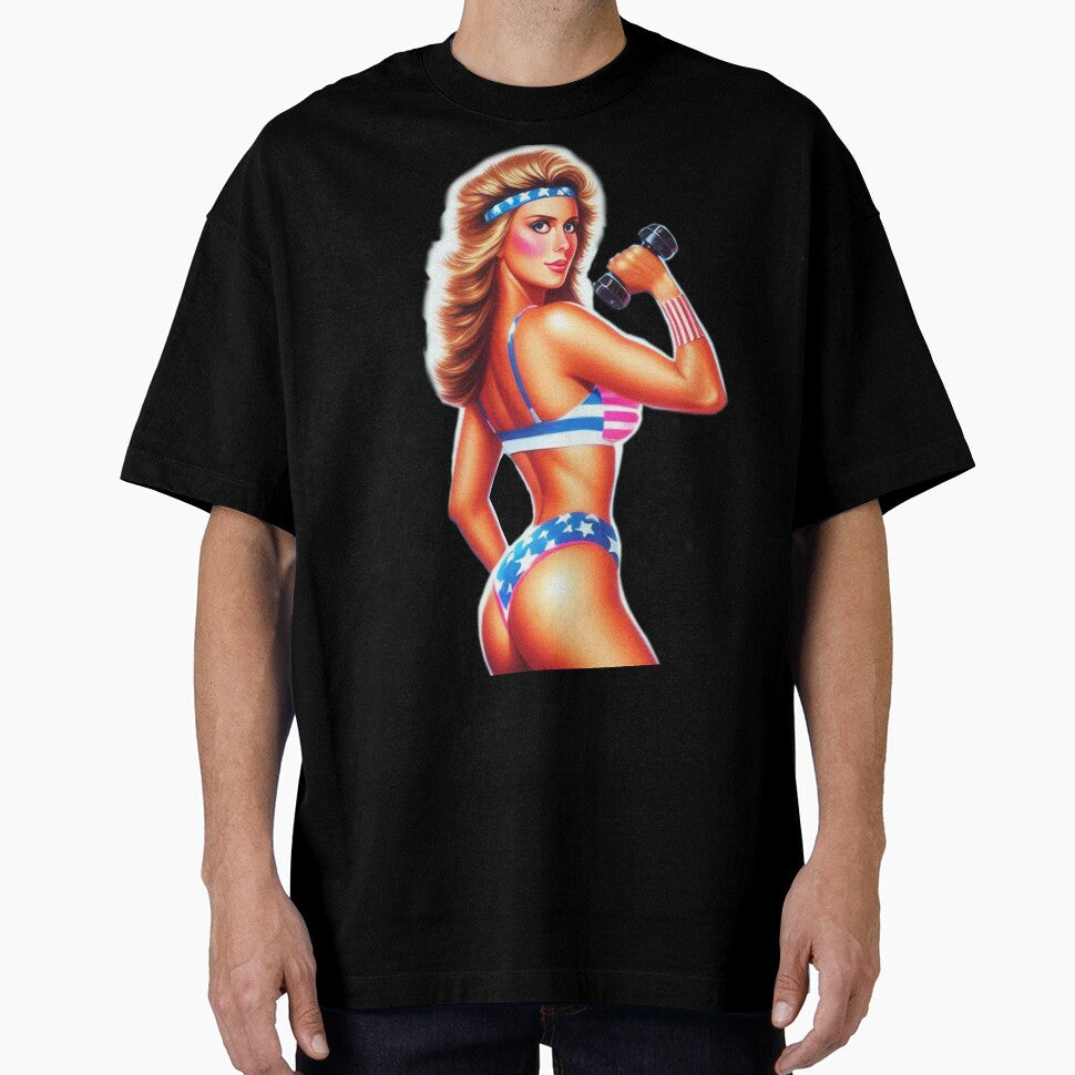 80s Bikini Woman by PulpVintage