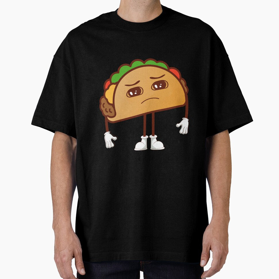 Kawaii sad taco !! by laatabiShirt