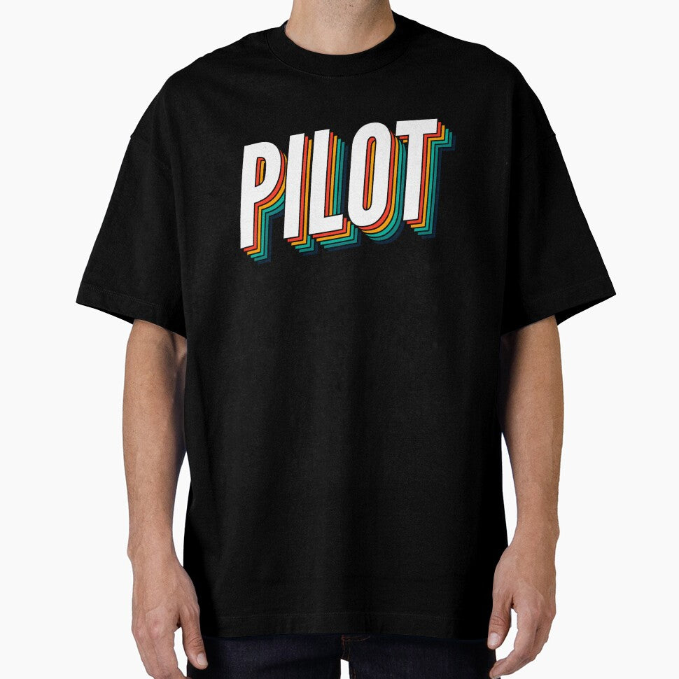 Pilot Retro Vintage Label For The Best Pilot by SVPOD