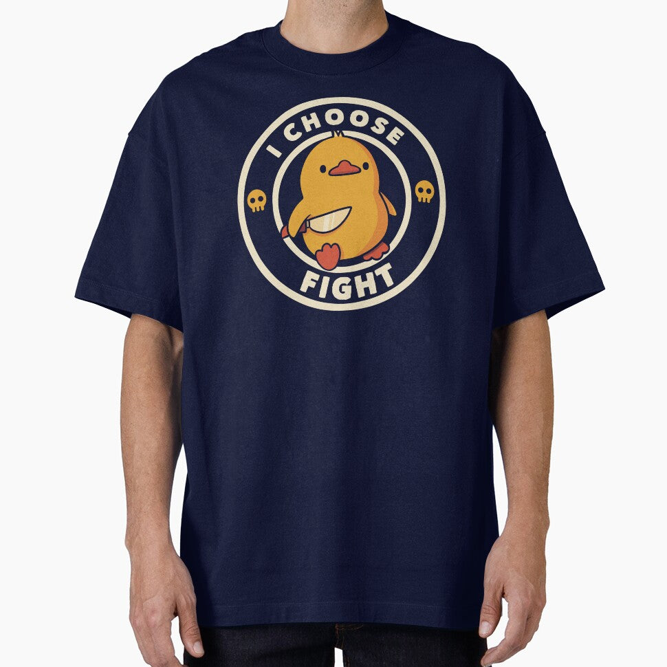 I Choose Fight Funny Duck by Tobe Fonseca by Tobe Fonseca®