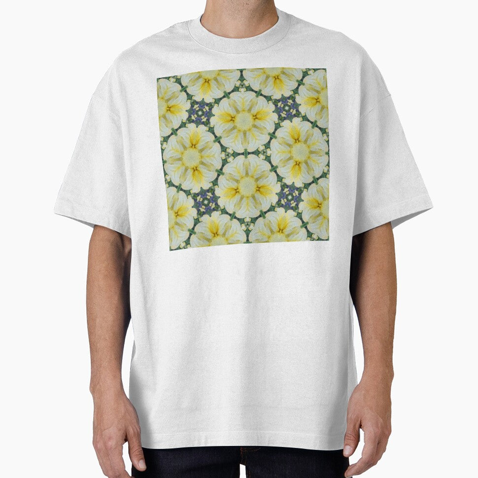 Dazzling Light Yellow Daylily Design by Stabrowska Designs