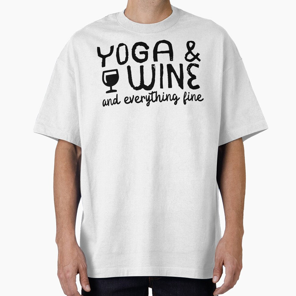 Yoga And Wine And Everything Fine by m95sim