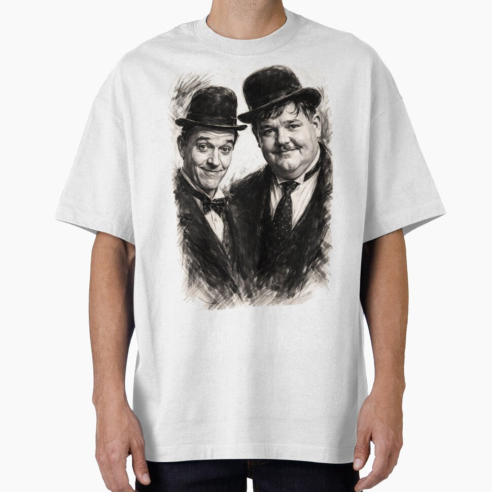 Laurel and Hardy by MarkColeImaging