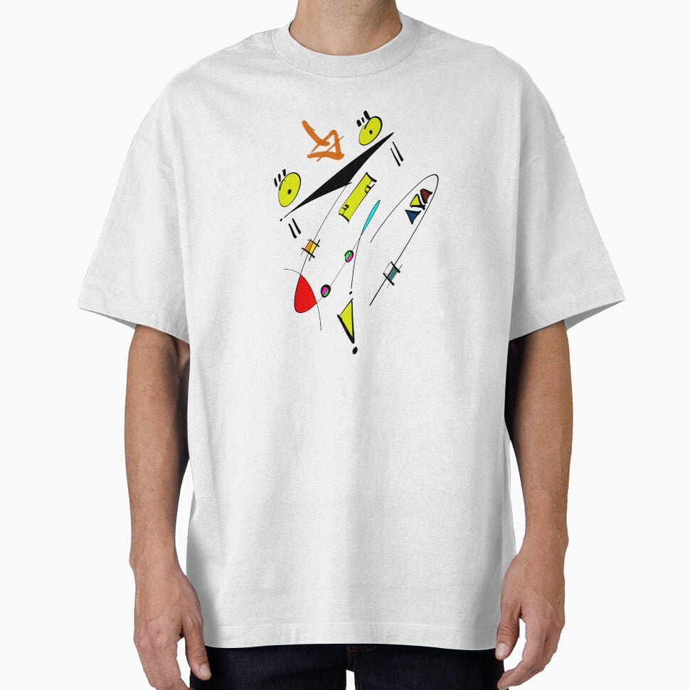 Chaotic Harmony Abstract Geometric Shapes by XDesignStudio