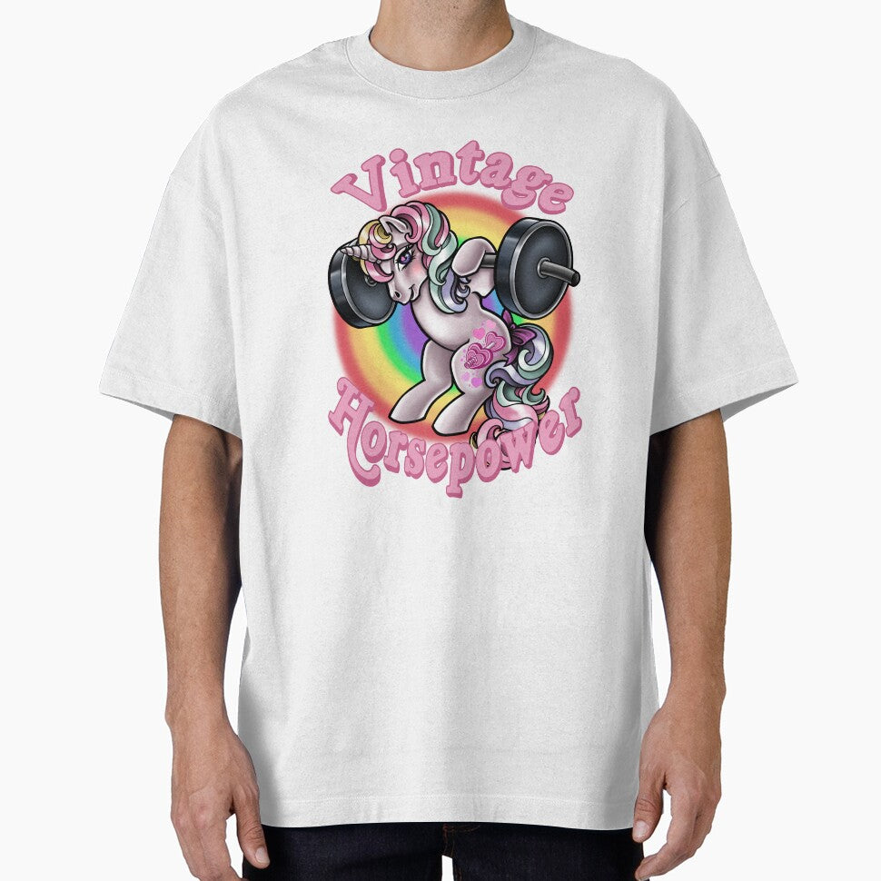 Vintage Horsepower Rainbow by CeceLeeTattoos