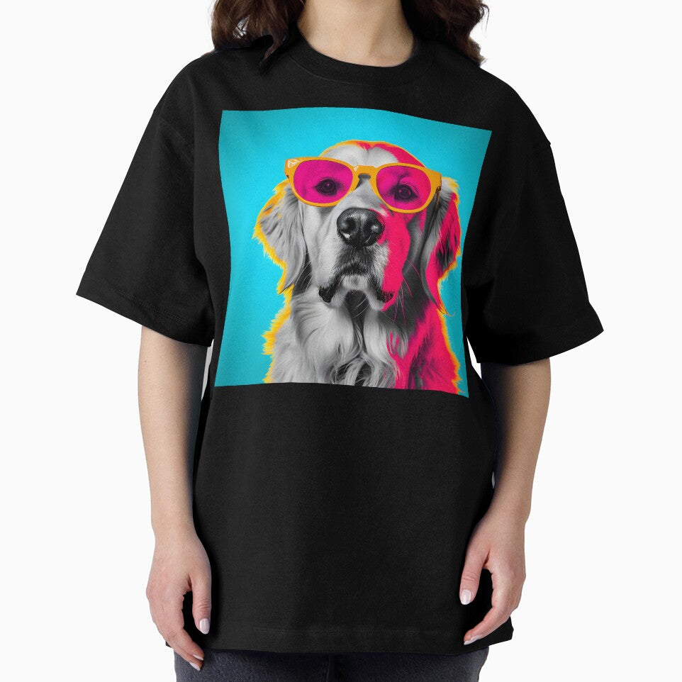 pop art digital print of Labrador retriever by dcrc
