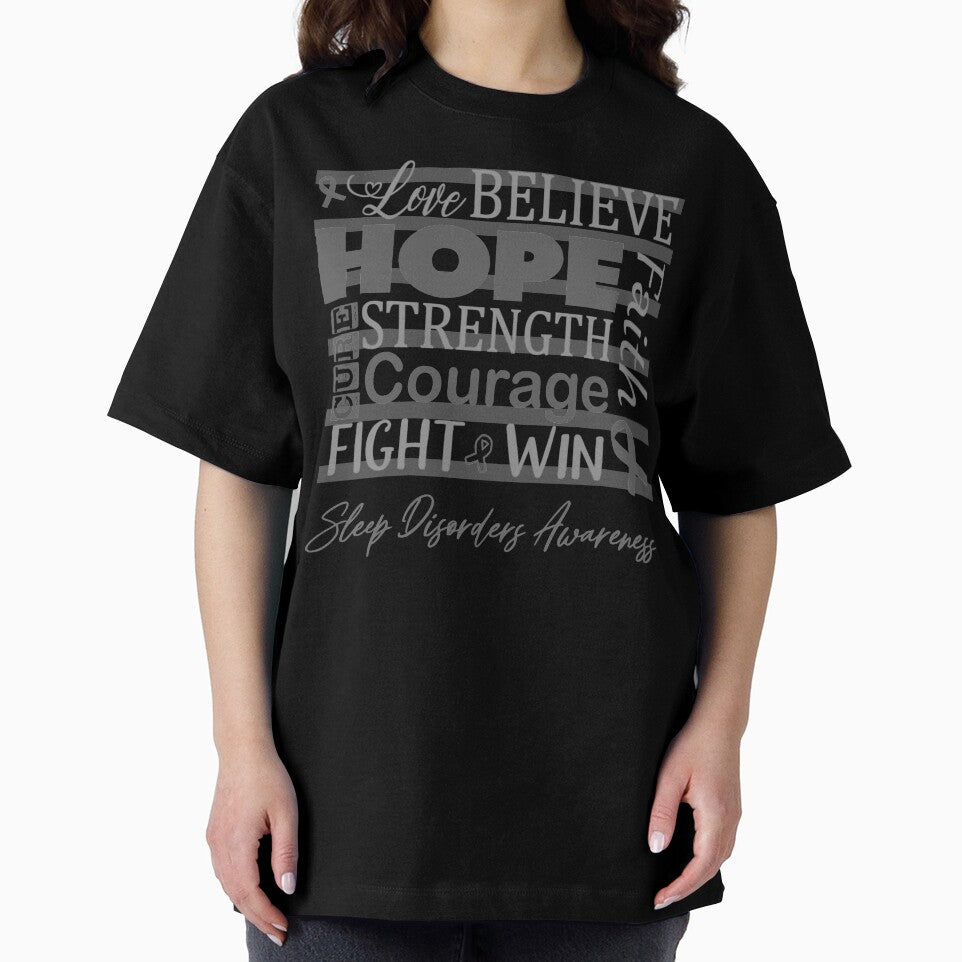 Love Believe Hope Sleep Disorders Awareness by largellie