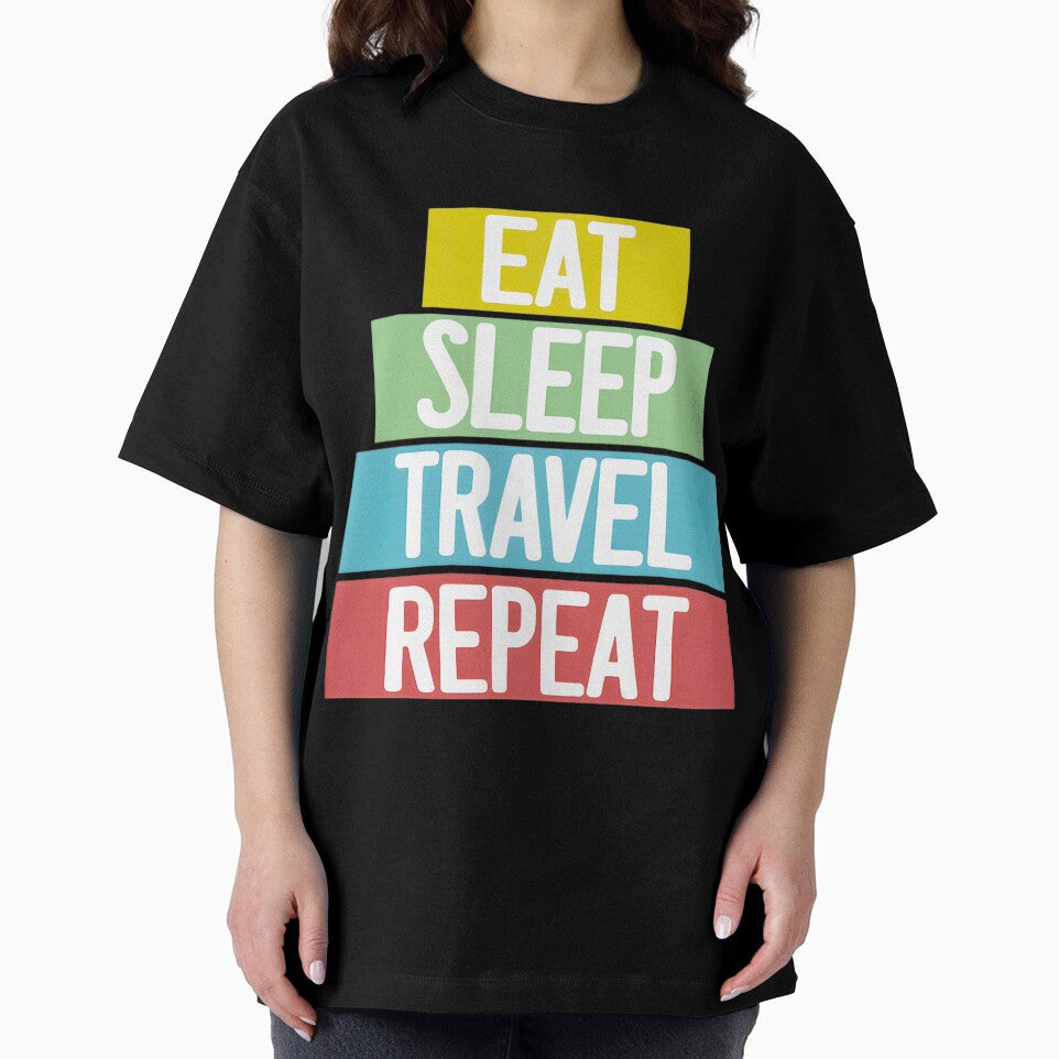 Eat Sleep Travel Repeat - Wanderlust Lifestyle | PERFECT GIFT FOR YOU AND FRIENDS by TobinGannett