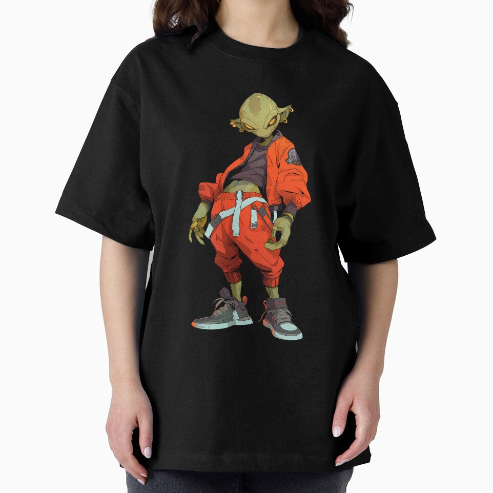 Streetwear Edgy Alien by bapupa