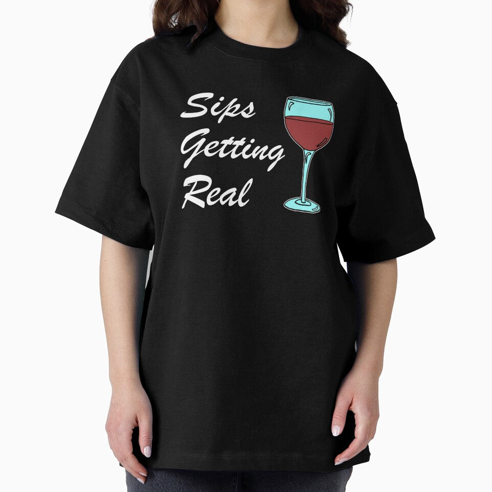 Sips Getting Real Wine Lover by jaycartoonist