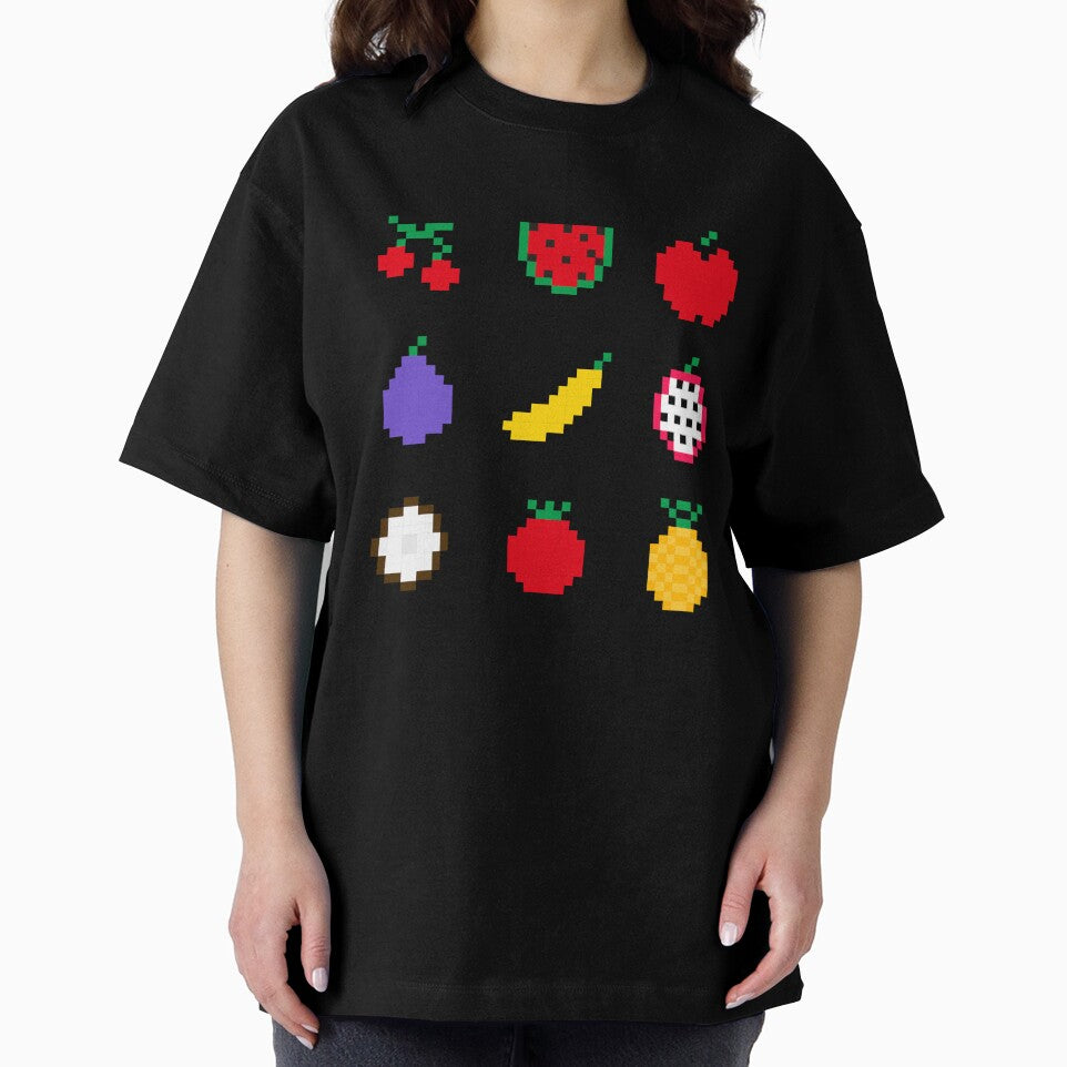 Pixel art fruit pattern by Gabriele Marcucci