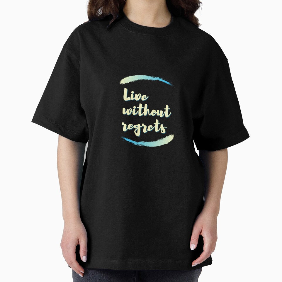 “Live without regrets” interesting design by DianaBoS