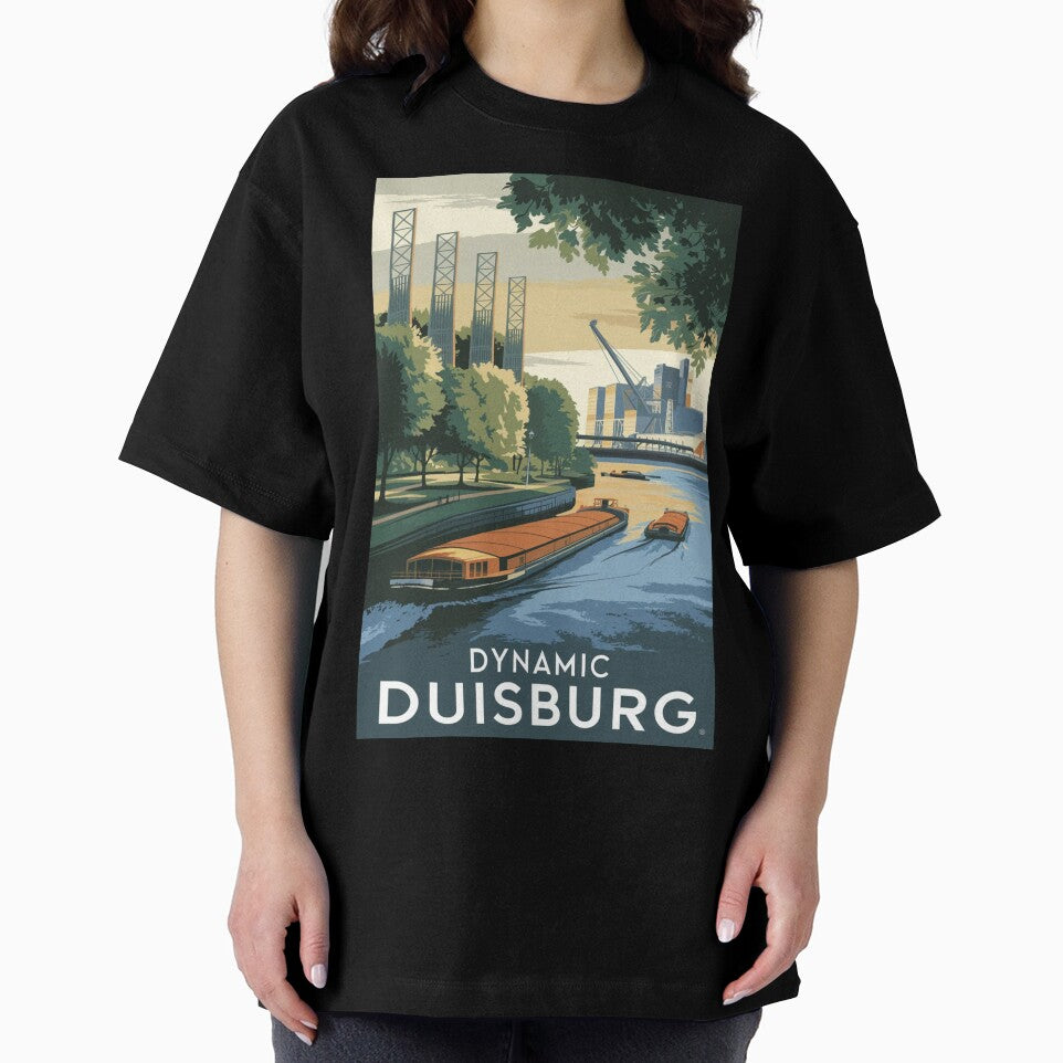 Duisburg Vintage Travel Poster by TravelerRat