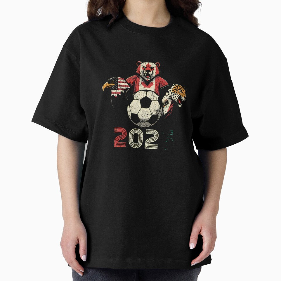 United 2026 Soccer Mascots North America Tournament T-Shirt_83157189 by KTY-NUSS