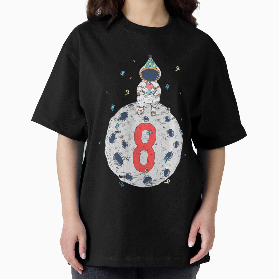 8th Birthday Space Birthday Party Premium by WindaJay