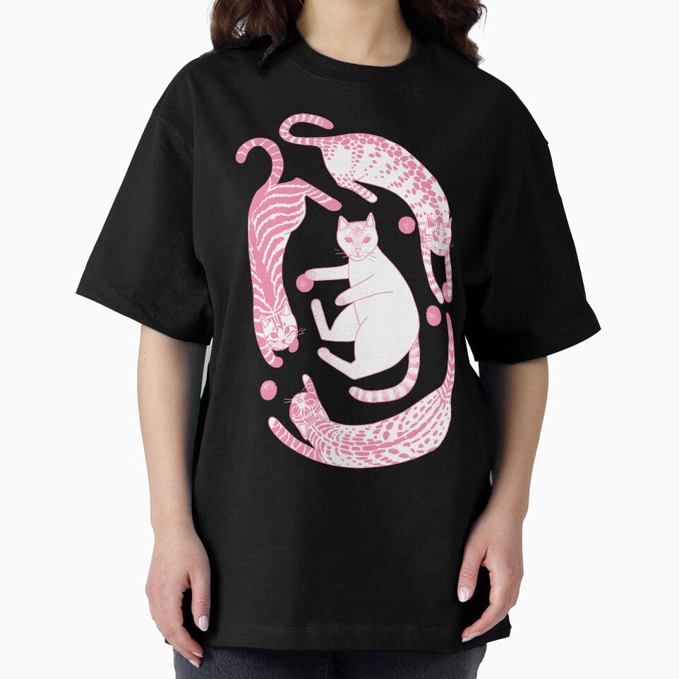 Playful gatines (pink) by blursbyai