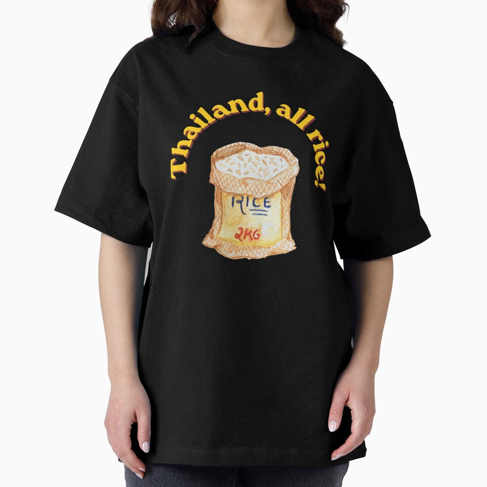 Thailand, All Rice! Funny Rice Pun Design by Lazycocoon