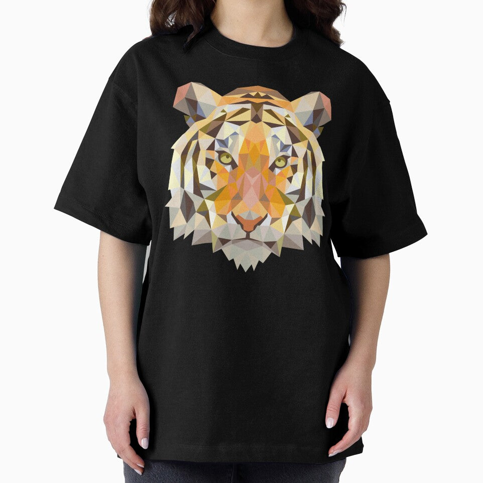 Tiger Head Triangle by Fairyjam