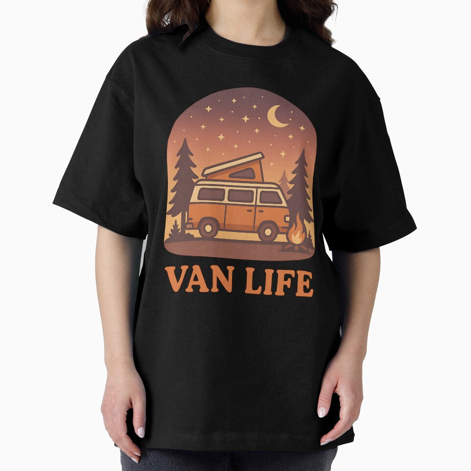 Van Life Adventure - Retro Camper Van Road-Trip by stylishdzign