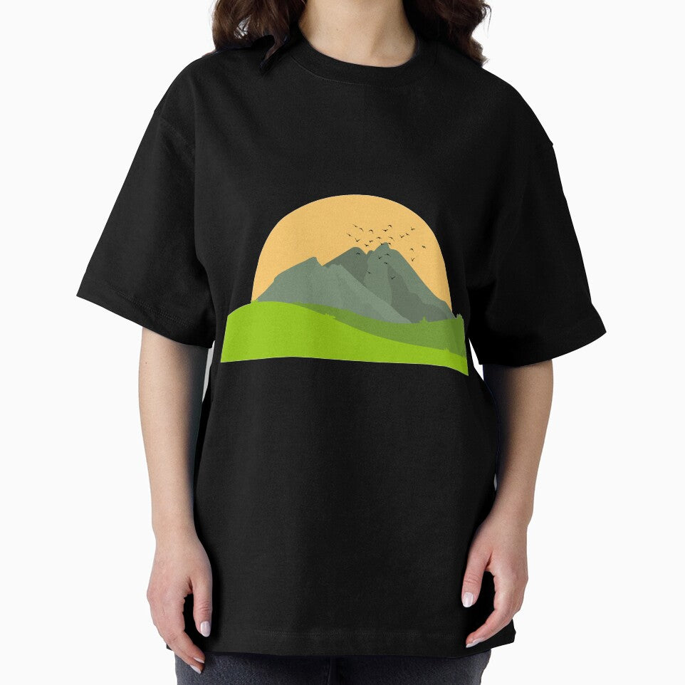mountain plain sun birds by AA-designstore