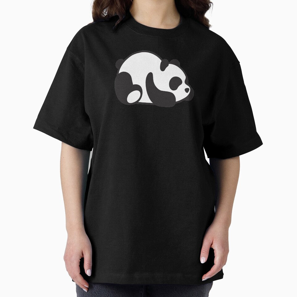 Not today - lazy panda - funny animal by girlytrends