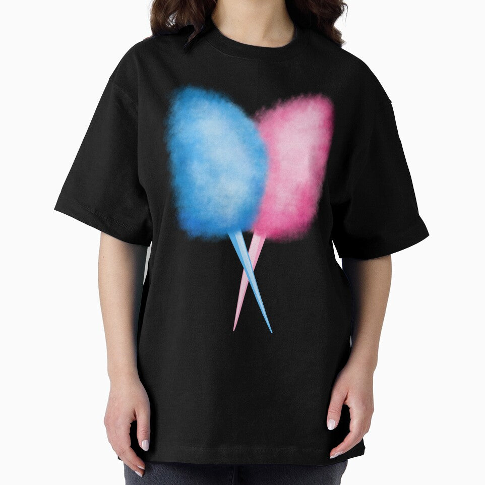 Blue and Pink Cotton Candy Fairy Floss by Deborah Camp