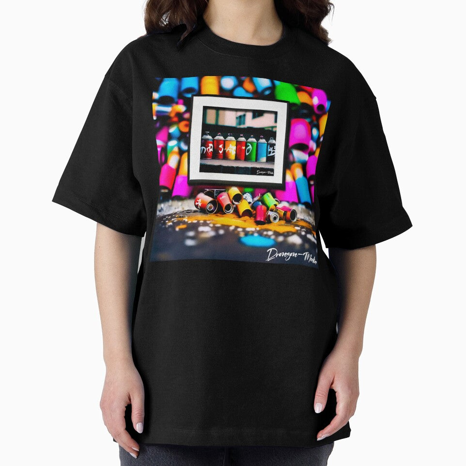 Urban graffiti street art by Drone-tees