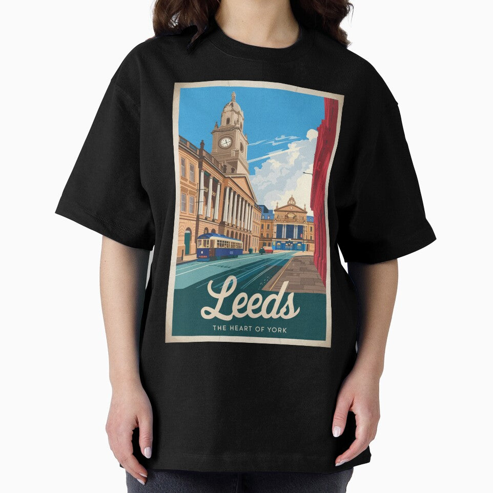 Leeds Vintage Travel Poster by TravelerRat