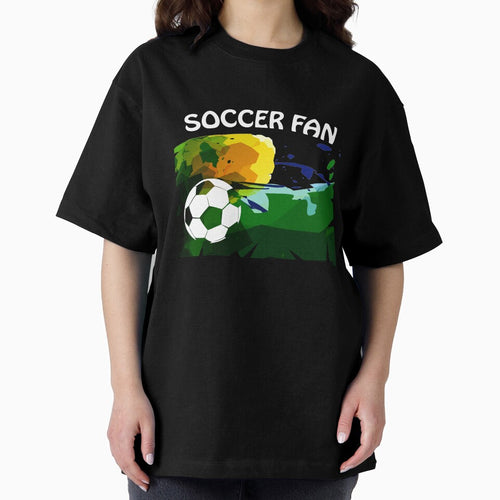 "Soccer Fan" with colorful vector art by Neonyx2020
