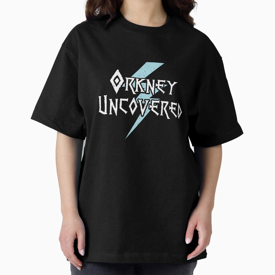 Orkney Uncovered - lightning bolt design - travel tourism history by OrkneyUncovered
