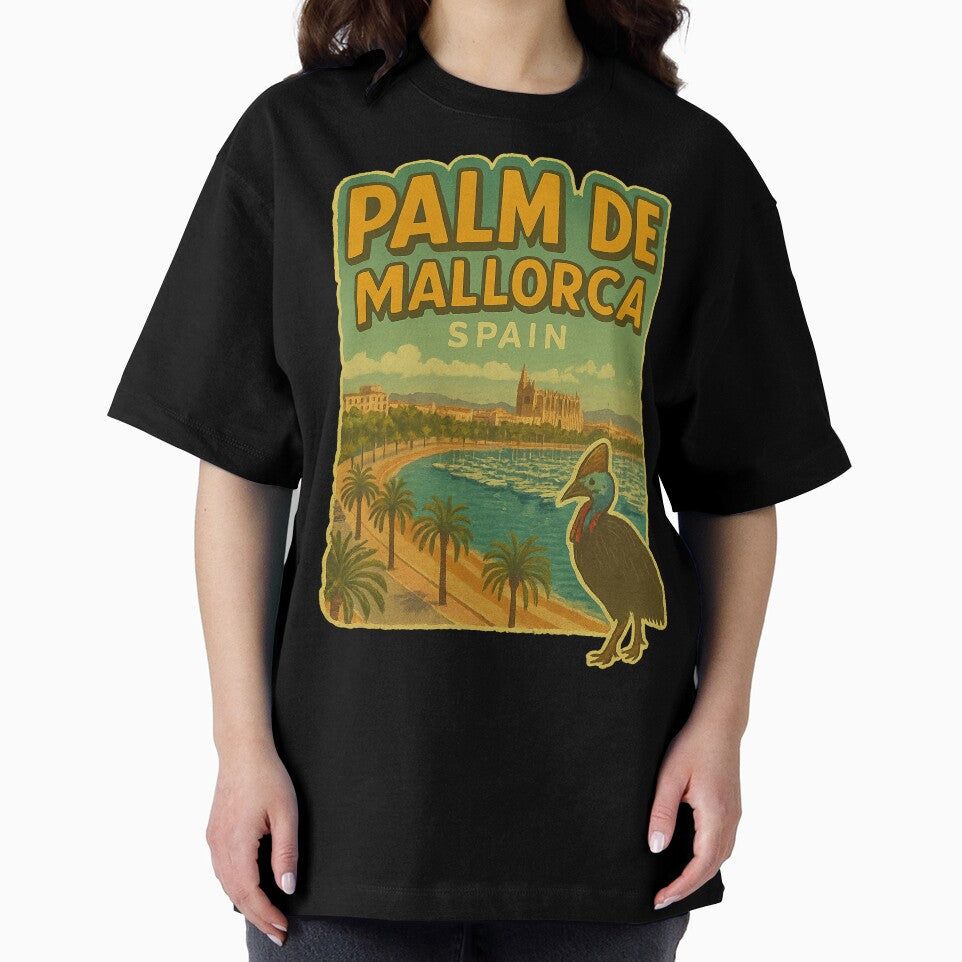 Palma Spain Travel Art by yunamaliskova