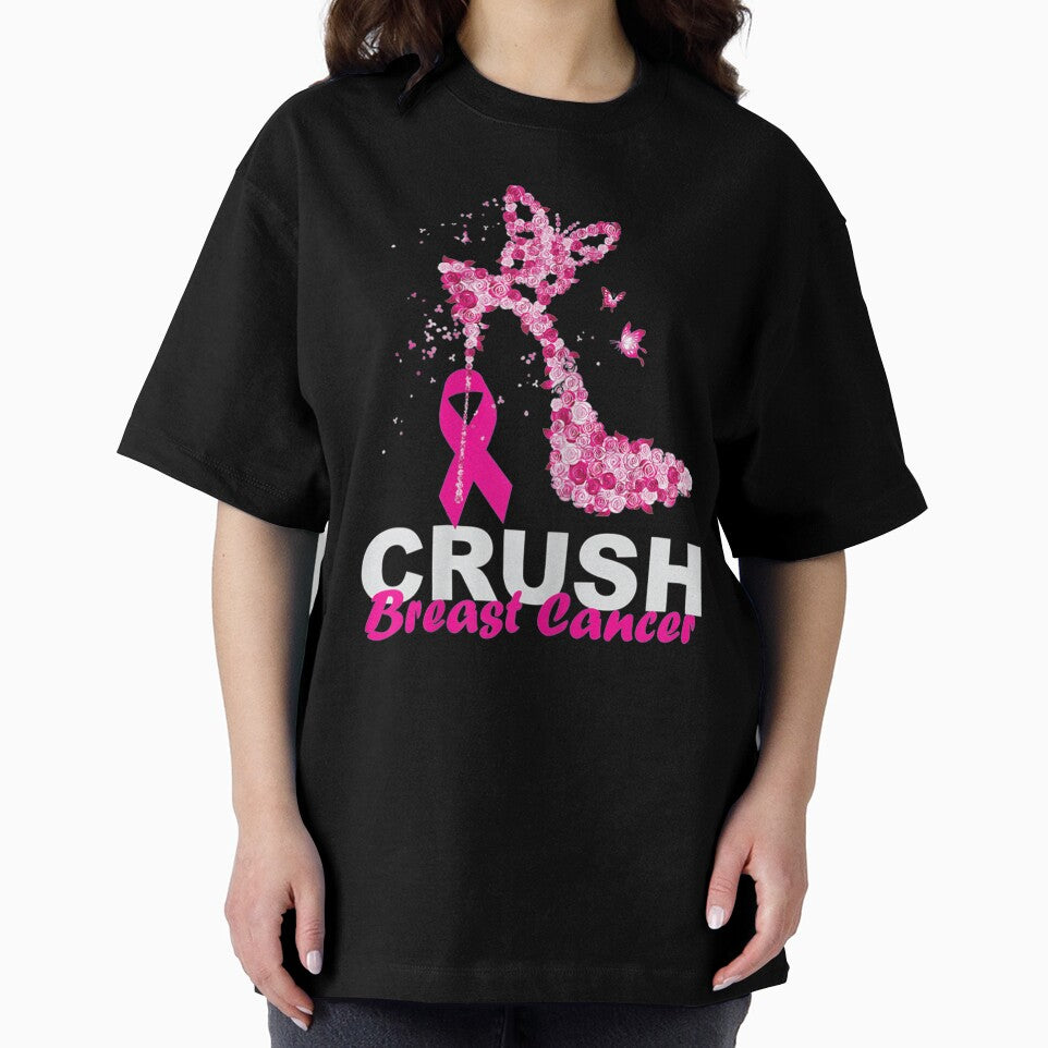 Womens High Heel Crush Breast Cancer Awareness by GiselleShop