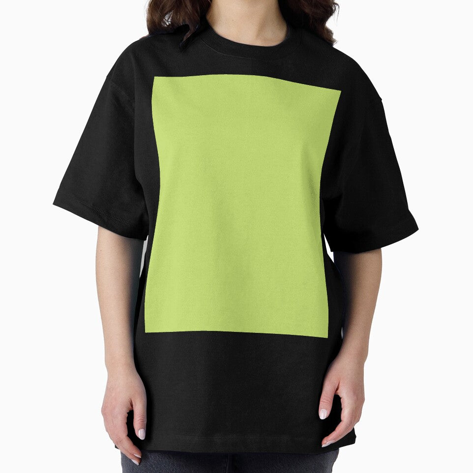 Pistachio Chartreuse Solid Color by kierkegaard