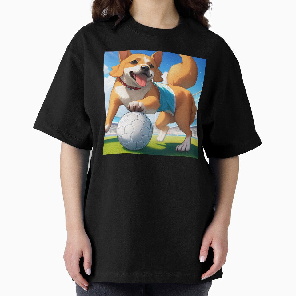 Vintage Sports Soccer Dog by BAYFAIRE