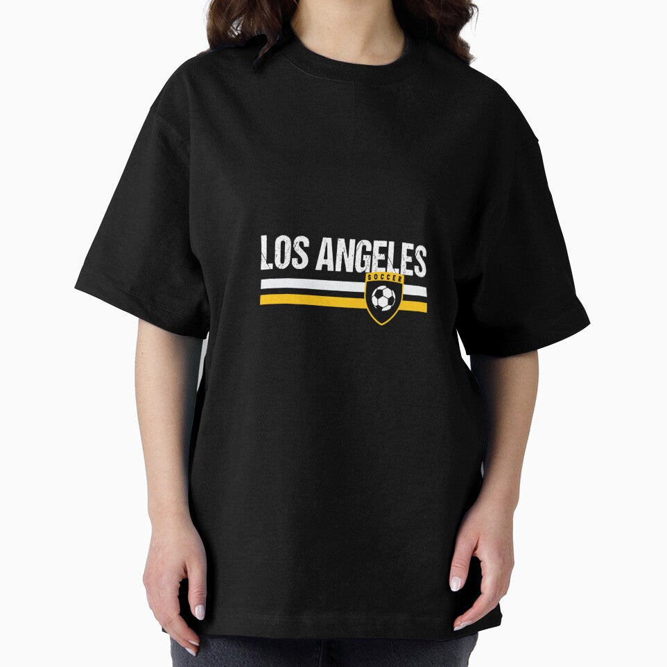 White Soccer Fan Creation LA Los Angeles by MollyLYork