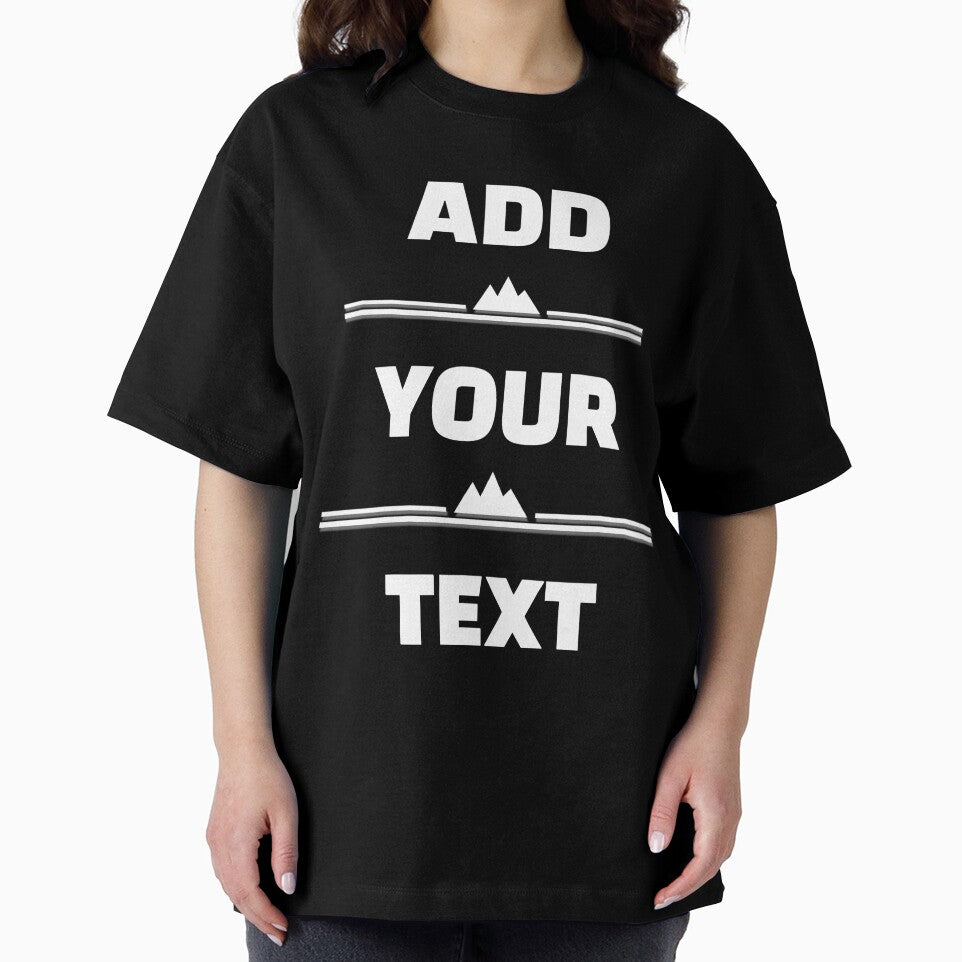 Copy of ADD YOUR TEXT CUSTOM T_SHIRTS by Drawix