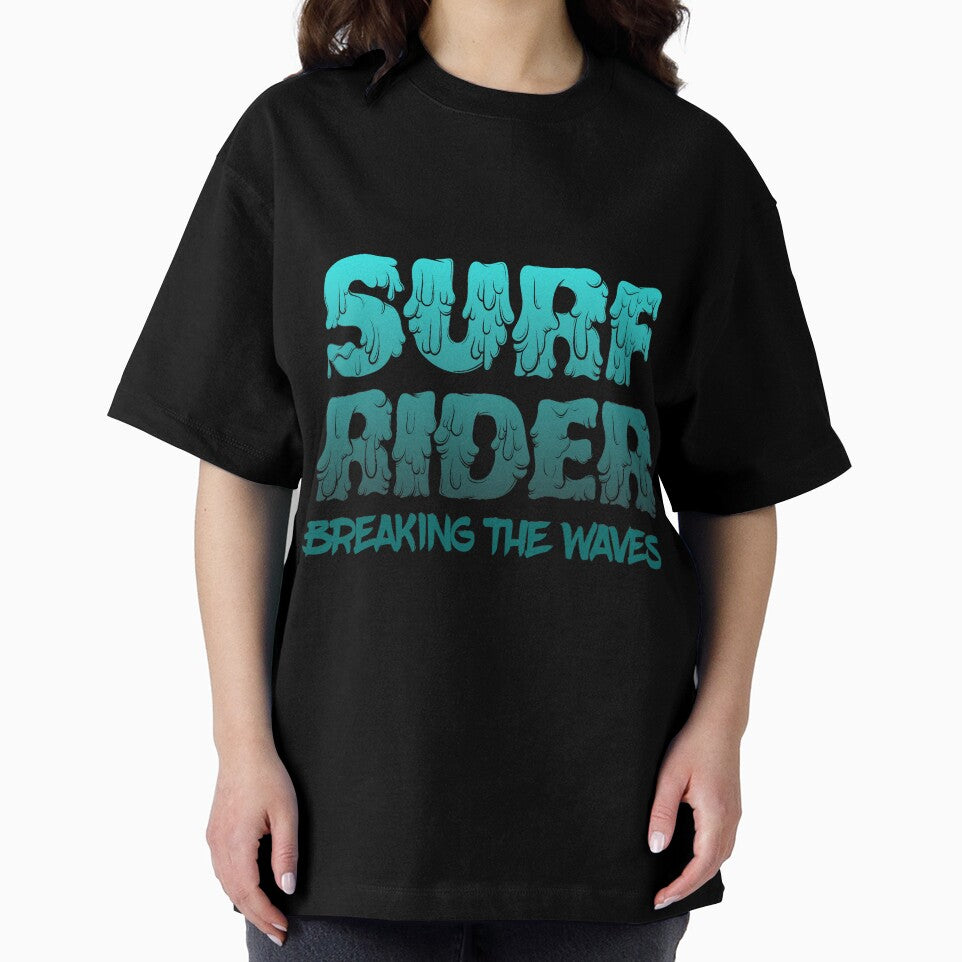 Surf Rider Breaking The Waves by Tshirt-emporium