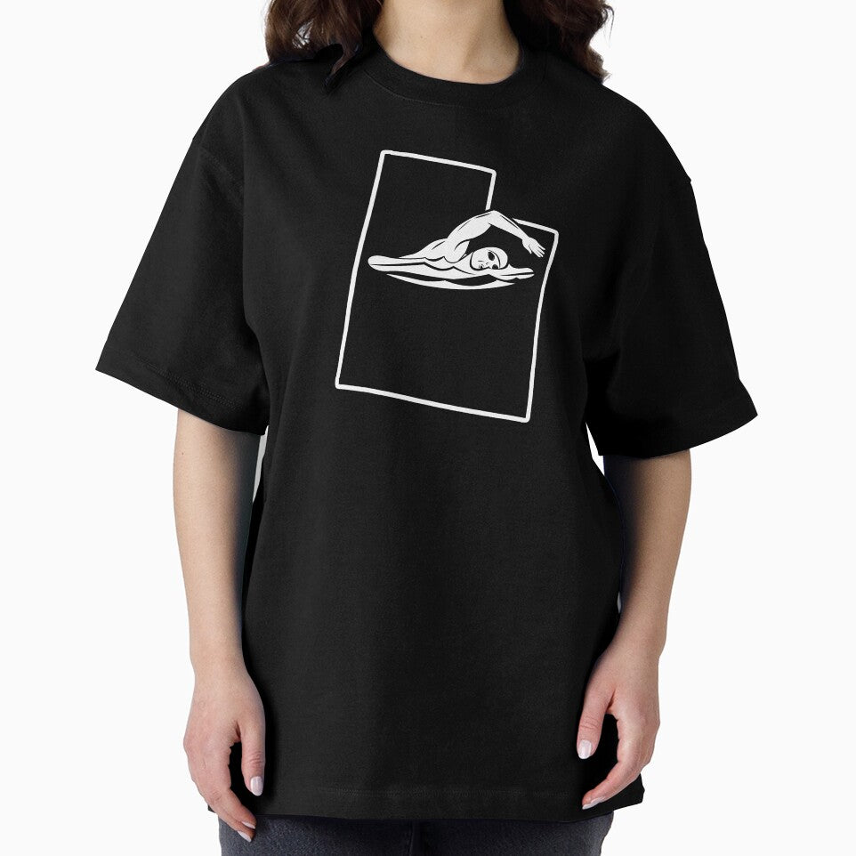 Swimming Tshirt Utah Sporti Swim Shirt by shoppzee