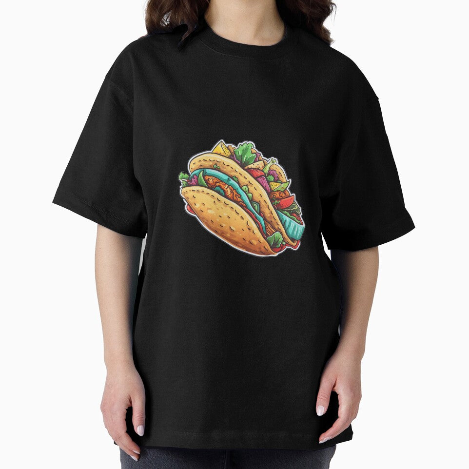 Cute taco sticker by niftyfifty