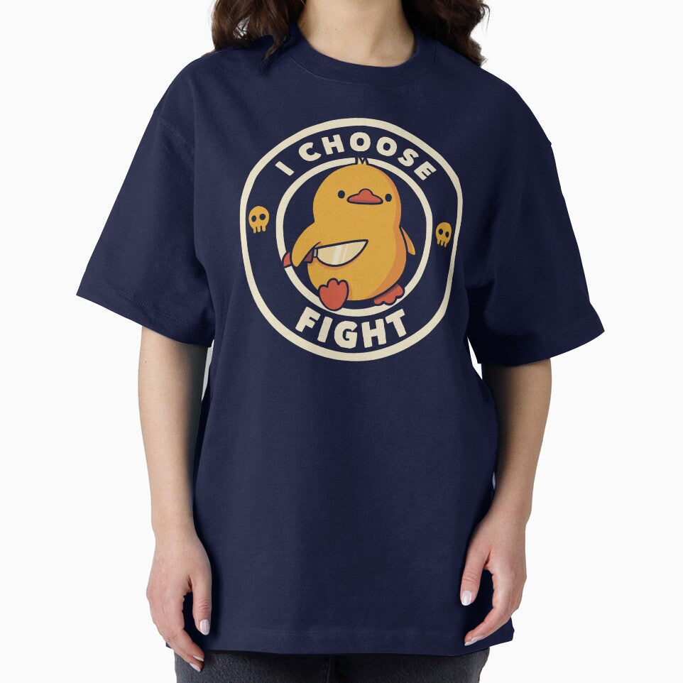 I Choose Fight Funny Duck by Tobe Fonseca by Tobe Fonseca®