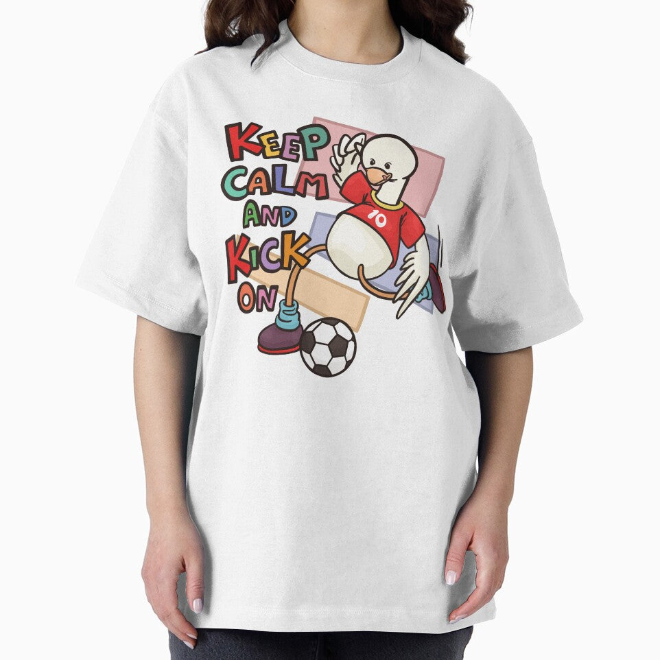 Duck Keep Calm and Kick On by Khotekmei