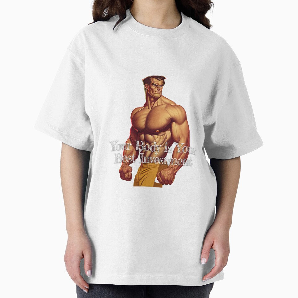 XYour Body is Your Best InvestmentDesignBodybuilding Fitness Gym Workout Exercise Merch Print Design by tengamerx