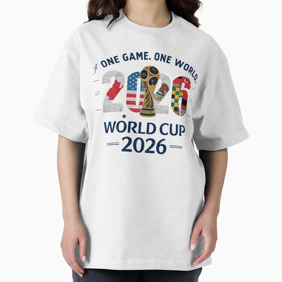 Worldwide Football Unity 2026 Graphic Hoodie by aminomen