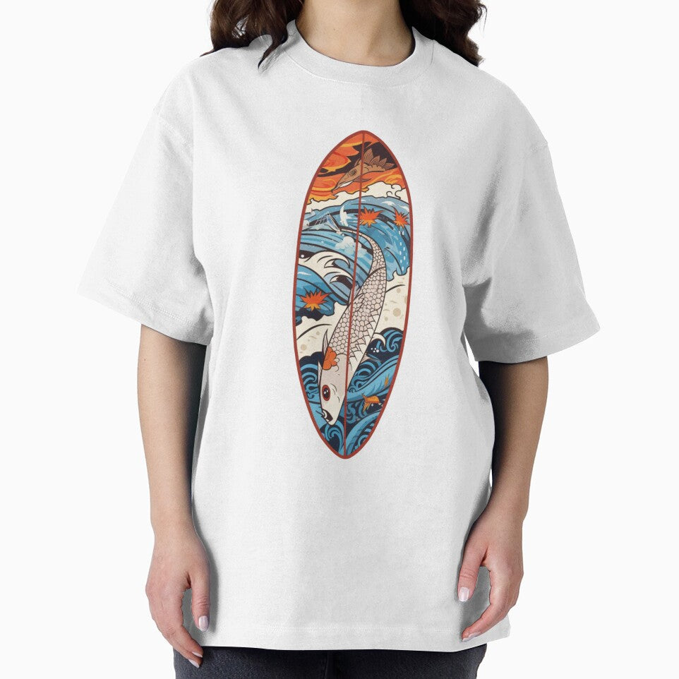 Surfing Fish board by HarriPaloma