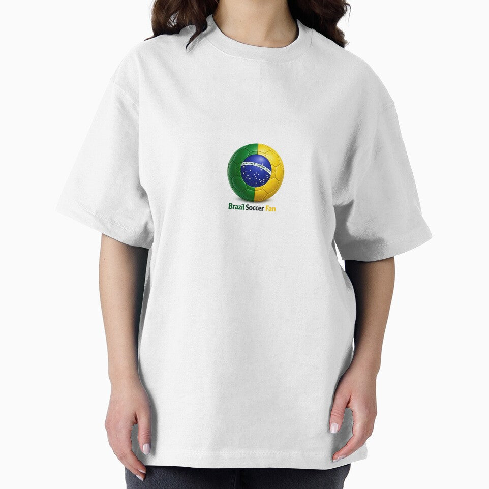 Brazil Flag Soccer Ball Fan by Trionda_Shop