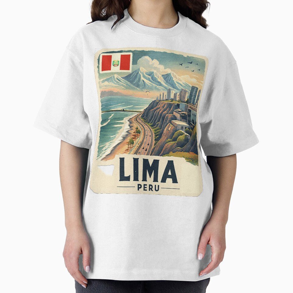 Lima Peru Travel Art by HaydenMillepied