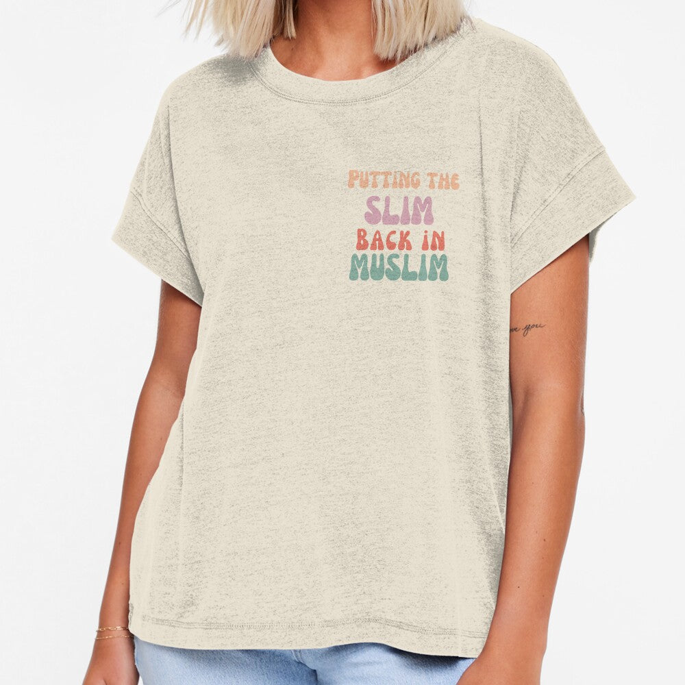 Putting the SLIM back in MUSLIM funny muslim pun by ASealsLab