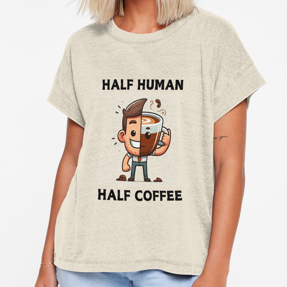 Half human half coffee by NanaCrafted