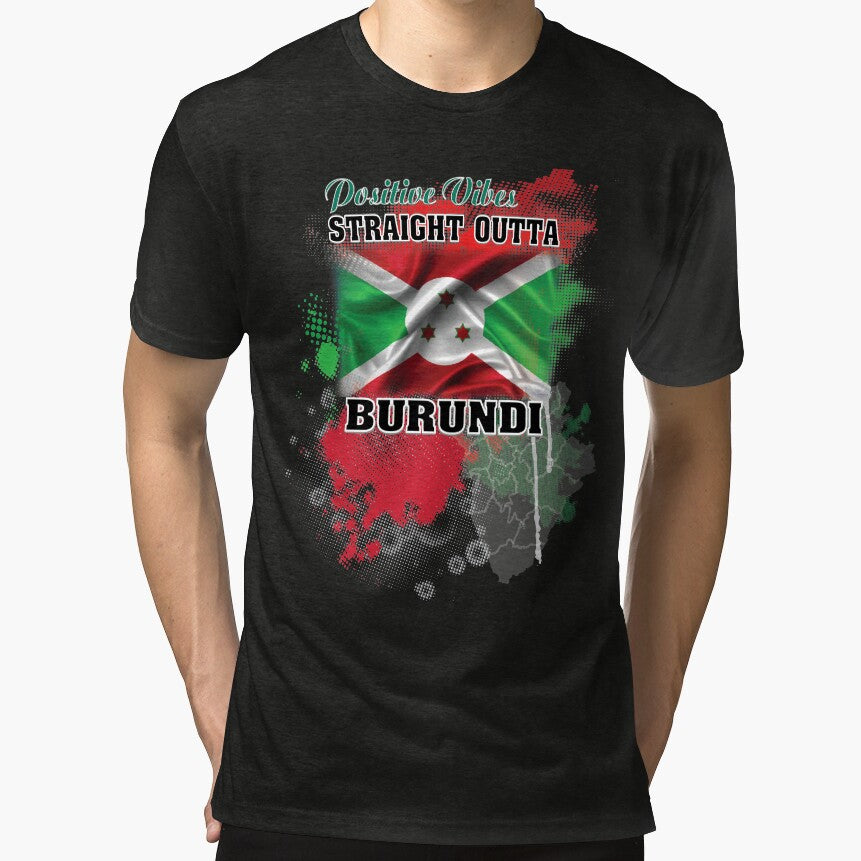 Burundi Flag t-shirt by Jashowear
